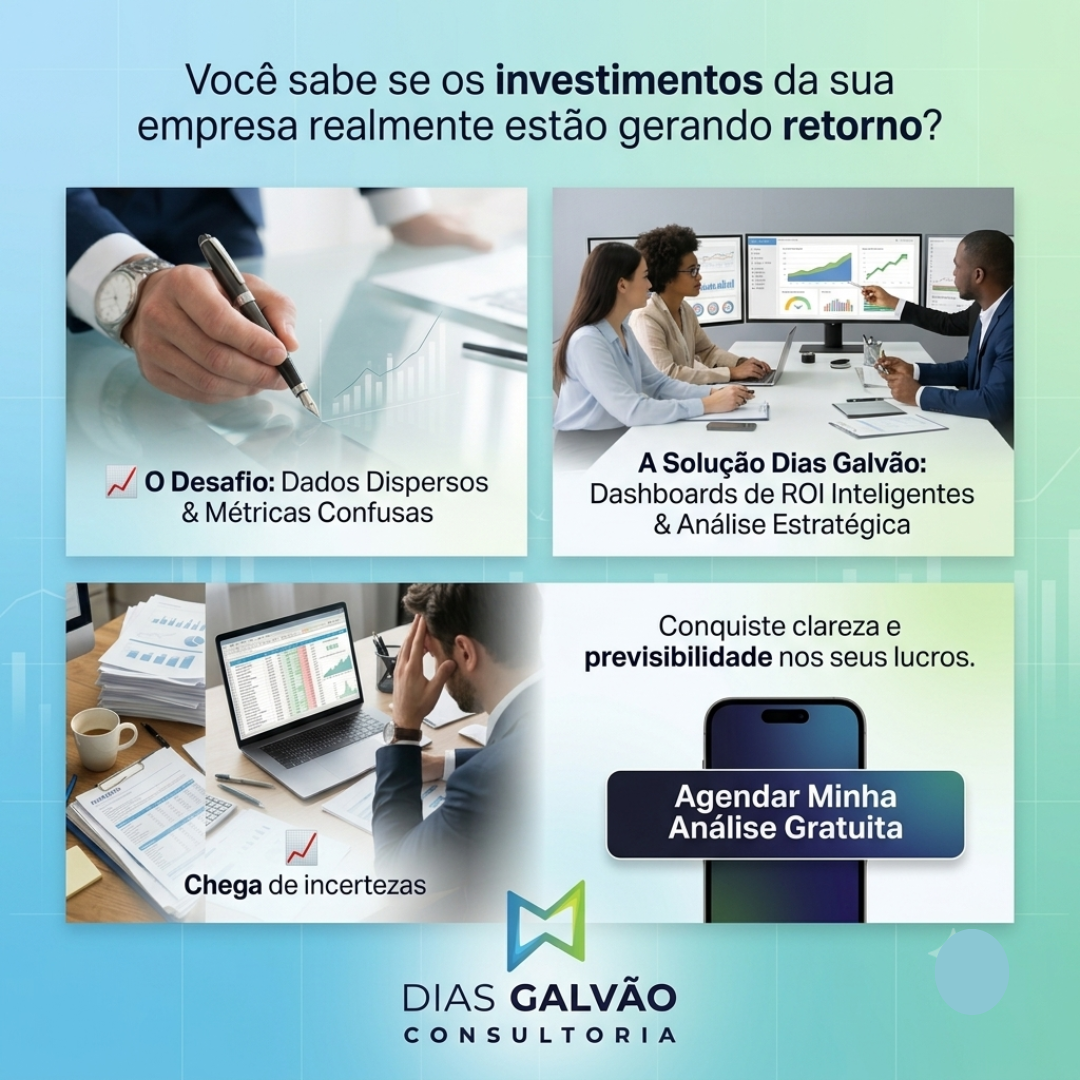 ROI nas Empresas: Como Medir o Retorno dos Investimentos e Tomar Decisões Mais Inteligentes