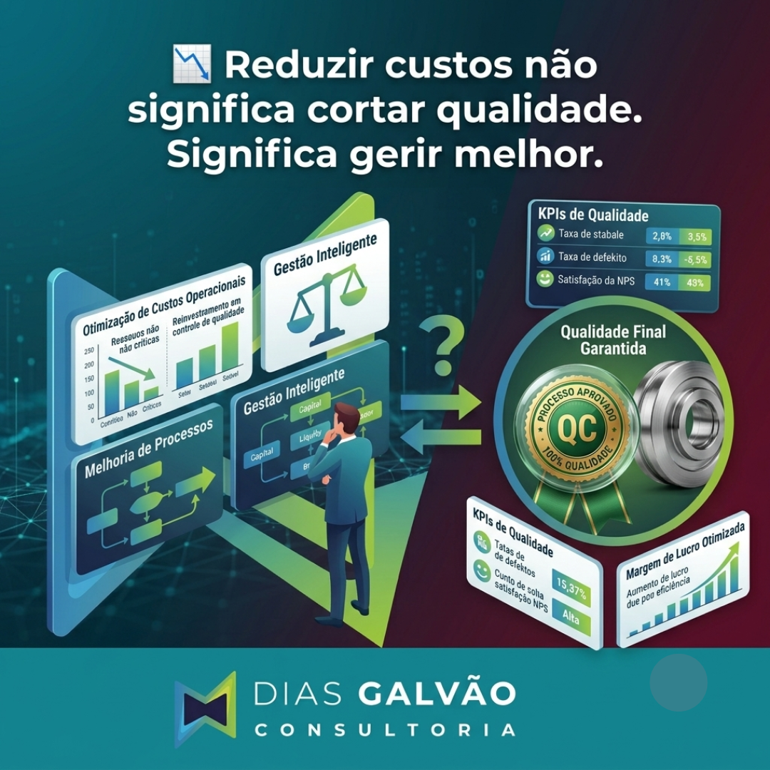 Gestão de Custos Empresariais: Como Reduzir Despesas Sem Comprometer a Qualidade e a Competitividade